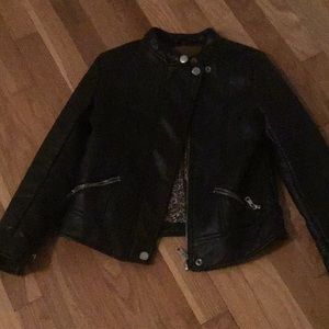 Kids Faux leather jacket